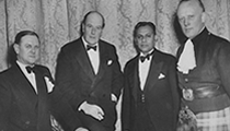 Mr. J.J. Denny, Rt. Hon. Lord Brabazan of Tara,Mr.N.S.O.Mendis, Rt. Hon. Lord Sempill